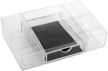 Organizator cosmetice DecorCasa 33 x 12 x 9 cm 