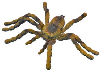 Paianjen din plastic 5 x 8 cm maro 