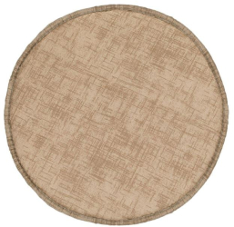Perna rotunda pentru scaun cu doua fete diametru 38 cm bej 