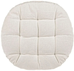 Perna rotunda pentru scaun cu doua fete ecru diametru 38 cm 