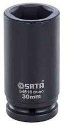 Sata - Cap cheie tubulara lunga de impact 3/4 6p. 17mm SA34605 