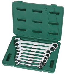 Sata - Set chei combinate cu clichet 8-19mm / 8 piese SA09079 ST09079SJ 