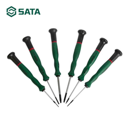 Sata - Set surubelnite de precizie drepte 6 piese ST09311SJ 