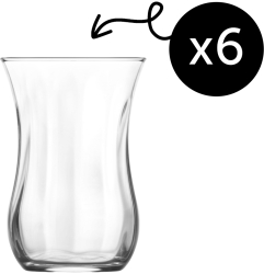 Set 6 Cesti Pentru Ceai si Cafea LAV Model Klasik Calitate Extra 115 ml Design Clasic si Elegant