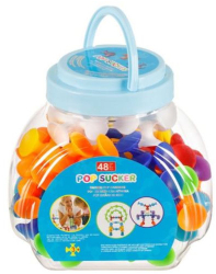 Set ventuze copii pop sucker 48 buc 