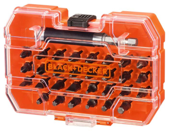 Black+Decker - Set pentru insurubat 31 piese A7228-XJ