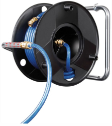 Brennenstuhl - Furtun pentru aer comprimat cu tambur anti-rasucire 20 m 6/12 mm 1127010 