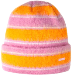 Caciula Kangol fuzzy stripe roz 
