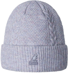 Caciula Kangol wool cable gri 