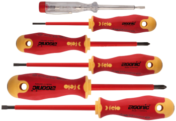 Felo - Set 6 surubelnite VDE- 2.5/4/5.5 PH1-2 tester 220-250 V 41396398 
