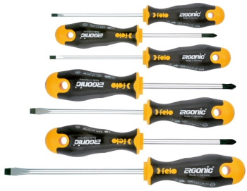 Felo - Set 7 surubelnite Ergonic 400 - 3.5/4/5.5/6.5 PH1-2 PZ2 40097118 