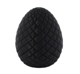 Figurina Sani Ou de Dragon mediu 67x 85 mm Negru 