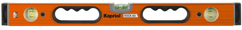 Kapriol - Nivela lemn profil dreptunghiular 3 bule 80 cm 0 5mm/m KAP-24141 