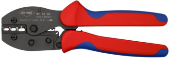 Cleste de sertizat Knipex cu parghie 0.5-6 mm² 