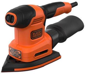 Slefuitor cu excentric talpa triunghiulara 200 W turatie 12000 rpm Black and Decker 