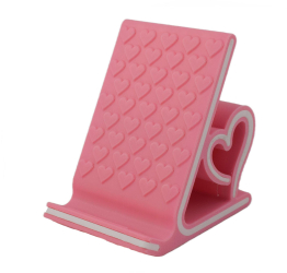 Suport pentru telefon Sani Love 88 X 70 X 95 mm Roz Alb 