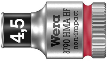 Wera - Cap cheie tubulara hexagonala 1/4 4.5 mm cu functie de fixare 05003718001 