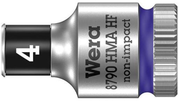 Wera - Cap cheie tubulara hexagonala 1/4 4mm cu functie de fixare 05003717001 