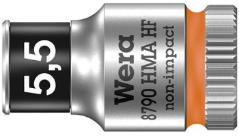 Wera - Cap cheie tubulara hexagonala 1/4 5.5 mm cu functie de fixare 05003720001 