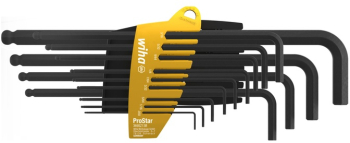 wiha - Set chei Hex cu capat cu bila in suport ProStar 14 piese in inch WH24189 