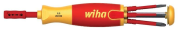 wiha - Surubelnita pentru biti LiftUp VDE PH/SL/PZ 6 piese WH38611 