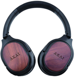Casti Audio Over the Ear Akai BTH-W150ANC Bluetooth Active Noise Cancelling Bambus 