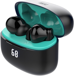 Casti bluetooth Akai Earbuds BTE-J450AENC ANC ENC Negre