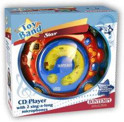 Bontempi Cd Player Portabil Cu 2 Microfoane Si Adaptor