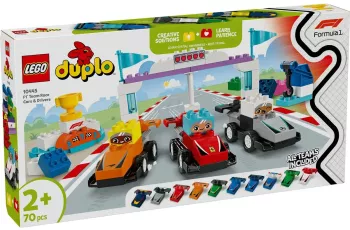 Lego Duplo Echipa F1 Masini Si Piloti De Curse 10445 