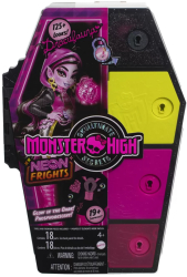Monster High Neon Frights Papusa Draculaura 