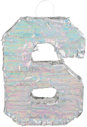 Pinata pentru zile de nastere Boland numarul 6 40 x 28 x 8 cm - RESIGILAT 