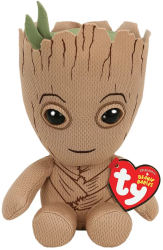 Plus Ty 15cm Beanie Babies Marvel Groot 