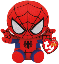 Plus Ty 15cm Beanie Babies Marvel Spiderman 