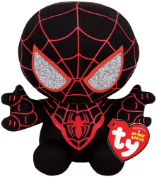 Plus Ty 15cm Beanie Babies Miles Morales Spiderman 