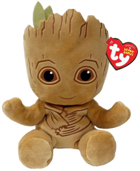 Plus Ty 15cm Beanie Babies Soft Marvel Groot 