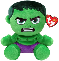 Plus Ty 15cm Beanie Babies Soft Marvel Hulk 