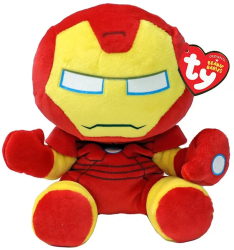 Plus Ty 15cm Beanie Babies Soft Marvel Iron Man 
