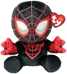 Plus Ty 15cm Beanie Babies Soft Marvel Miles Morales Spiderman 