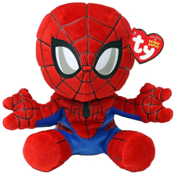 Plus Ty 15cm Beanie Babies Soft Marvel Spiderman 