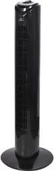 Ventilator turn LENTZ 80037 45W 81cm 3 viteze 3 moduri de oscilare temporizator 120 min negru 