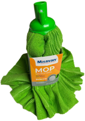 Rezerva mop Misavan Balerina microfibra verde 