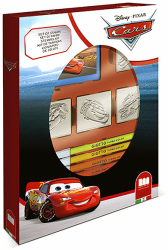 SET CREATIE 4 STAMPILE CU CARS - 12 PCS - 27823 