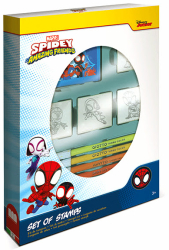 SET CREATIE 4 STAMPILE CU PERSONAJUL SPIDEY & FRIENDS - 12 PCS - 27135 