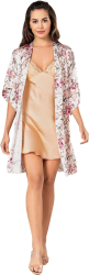 Set halat cu furou 1812 crem Loriva-M INTL 