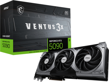 Placa video MSI VENTUS 3X OC NVIDIA GeForce RTX 5090 32GB GDDR7 512 bit DLSS 4 
