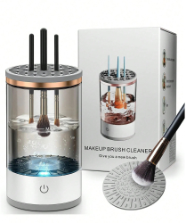 Aparat pentru curatat pensule de machiaj 2DAYFIND® 2-in-1 cu Tehnologie USB Spala si Usuca Pensulele de Machiaj Rapid si Igienic Cur