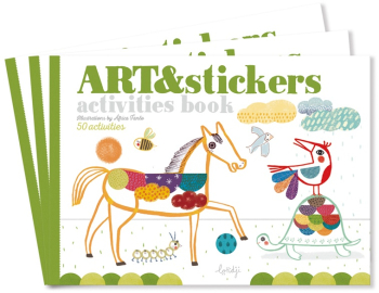 Carte Arta cu stickere Londji 