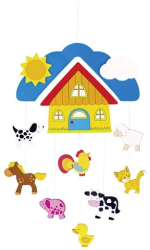 Carusel Patut Bebe Cu Ferma Animale Goki Carboysafety 