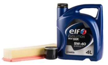 Pachet revizie schimb ulei Dacia Logan / Sandero 1.2 benzina ulei Elf 5w40 