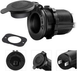 Priza suplimentara impermeabila pentru vehicule Off Road ATV SSV tensiune 12V - 24V 